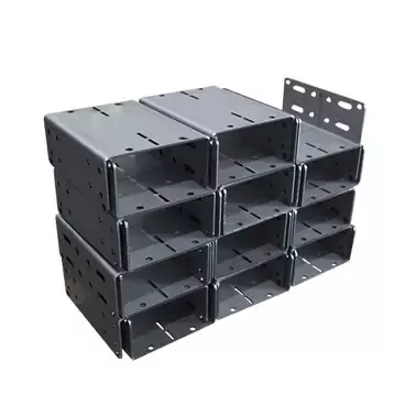 Processamento de chapa metálica de gabinete de energia