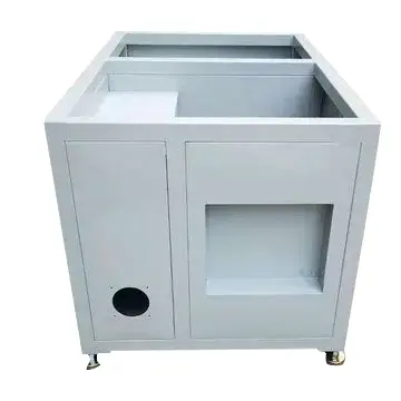 Fabricação de chapas metálicas para racks