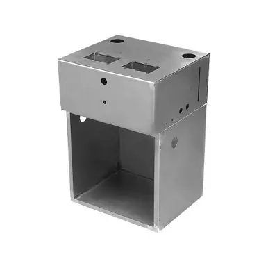 Fabricação de chapas metálicas de precisão em aço inoxidável